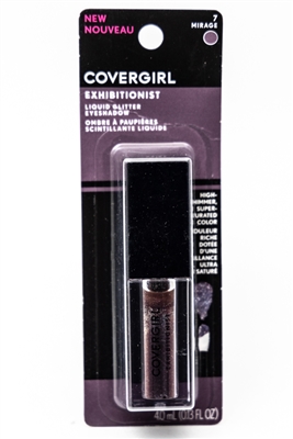 Covergirl EXHIBITIONIST Liquid Glitter Eyeshadow, 7 Mirage   .13 fl oz