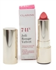 Clarins Joli Rouge Velvet Matte & Moisturizing Lon Wearing Lipstick, 741V Red Orange  .1oz