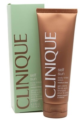 Clinique SELF SUN Body Tinted Lotion, Medium/Deep  4.2 fl oz