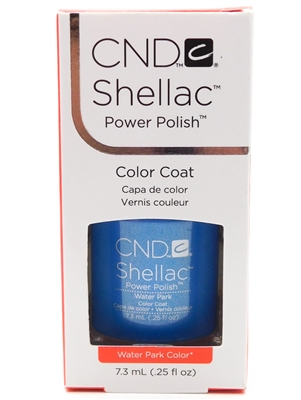 CND Shellac Brand 14+ Day Nail Color Color Coat, Water Park  .25 fl oz
