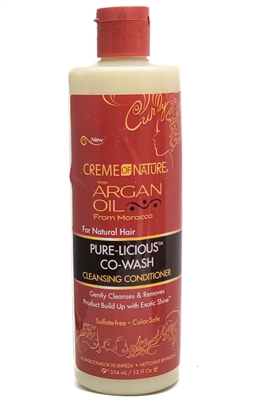 Creme of Nature PURE-LICIOUS CO-WASH Cleansing Conditioner  12 fl oz