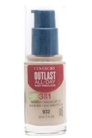 â€‹Covergirl Outlast Stay Fabulous 3-in-1 Foundation + Sunscreen SPF20, 932   1 fl oz