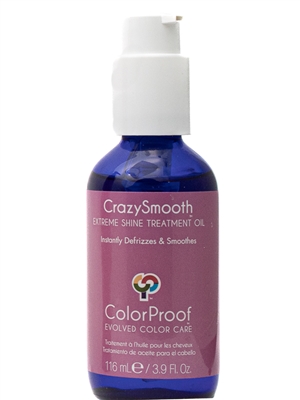 ColorProof CRAZY SMOOTH Extreme Shine Treatment Oil   3.9 fl oz (New-No Box)