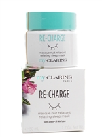 Clarins RE-CHARGE Relaxing Sleep Mask for All Skin Types  1.7oz