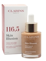 Clarins SKIN ILLUSION Natural Hydrating Foundation, 116.5 Coffee  1 fl oz