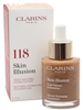 Clarins SKIN ILLUSION Natural Hydrating Foundation,118 Sienna  1 fl oz