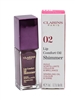 Clarins SHIMMER Lip Comfort Oil, 02 Purple Rain  .2oz