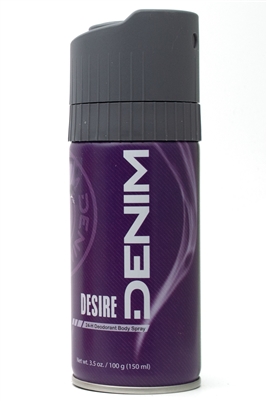 Denim DESIRE 24 Hr Deodorant Body Spray  3.5 fl oz