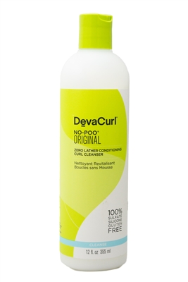 DevaCurl No-Poo ORIGINAL Zero Lather Conditioning Curl Cleanser  12 fl oz