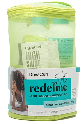 DevaCurl  REDEFINE Super Curly Routine: Cleanse, Condition, Style