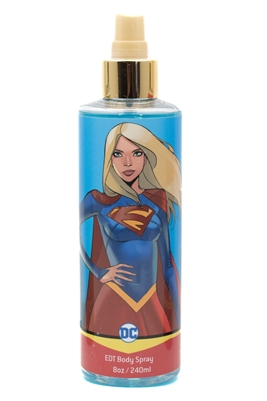 DC Comics SUPERGIRL Eau de Toilette Body Spray 8 fl oz
