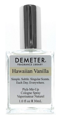 DEMETER Hawaiian Vanilla Pick-Me-Up Cologne Spray 1 Fl Oz.