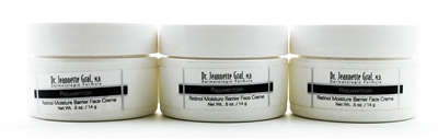 Dr. Jeannette Graf Rejuvenation Retinol Moisture Barrier Face Cream .5 Oz. (set of 3)