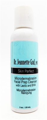 Dr. Jeannette Graf Microdermabrasion Facial Prep Cleanser 2 Oz.