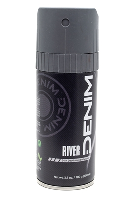 Denim RIVER 24 Hr Deodorant Body Spray  3.5 fl oz