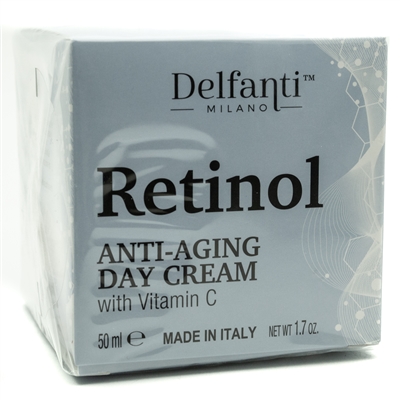 Delfanti RETINOL Anti-Aging Day Cream with Vitamin C  1.7 fl oz