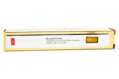 Elizabeth Arden Beautiful Color Luminous Lip Gloss 15 Glamorous Gold  .22 fl oz