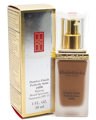 Elizabeth Arden FLAWLESS FINISH Perfectly Satin Makeup SPF15, 18 Chestnut   1 fl oz