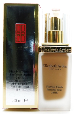 Elizabeth Arden Flawless Finish Satin 24H Makeup SPF15 16 Spice 1 Fl Oz.