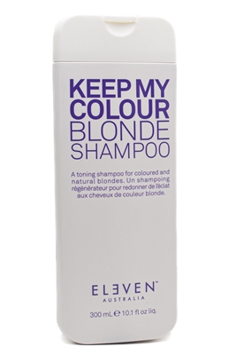 Eleven Australia KEEP MY COLOR BLONDE Shampoo  for Colored or Natural Blondes  10.1 fl oz