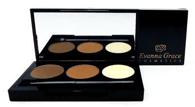 Evanna Grace Cosmetics Brow Trio BP02 .22 Oz.