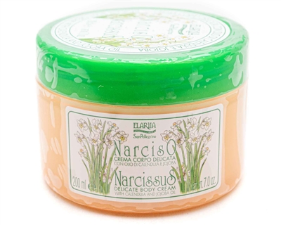 Elaria NARCISSUS Delicate Body Cream with Calendula and Jojoba Oil    7 oz