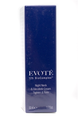 Evote 12th Biocomplex Night Neck & Decollete Cream Tighten & Firm 1.7 fl oz