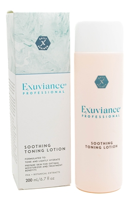 Exuviance Professional SOOTHING TONING LOTION  Formulated to  Tone and Lightly Hydrate  6.7fl oz