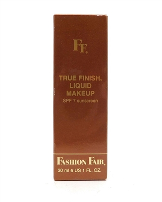 Fashion Fair True Finish Liquid Makeup Honey Amber 1Fl.Oz