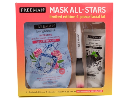Freeman MASK ALL-STARS Limited Edition 4-piece Facial Kit