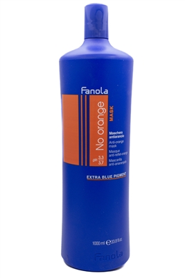 Fanola NO ORANGE Mask with Extra Blue Pigment 33.8 fl oz