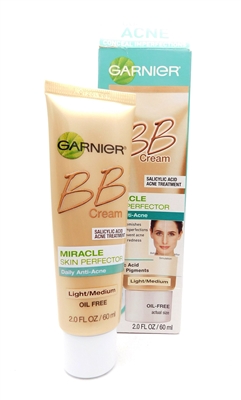 Garnier BB Cream Miracle Skin Perfector Light/Medium 2 Fl Oz.