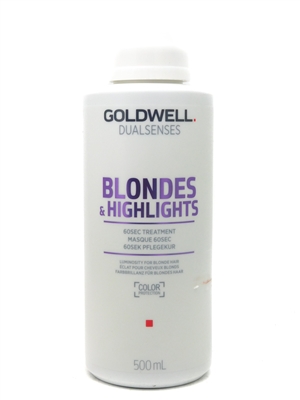 Goldwell Duel Senses BLONDES & HIGHLIGHTS Basic Treatment  16 fl oz