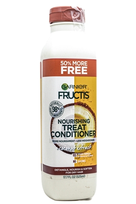 Garnier Fructis NOURISHING TREAT Conditioner  17.7 fl oz