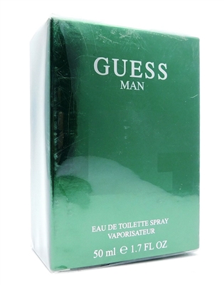 GUESS Man Eau De Toilette Spray 1.7 Fl Oz.