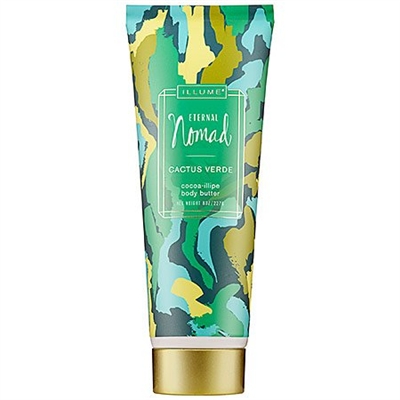 Illume Eternal Nomad Cactus Verde Cocoa - Illipe Body Butter 8 Oz