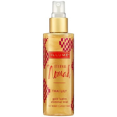 Illume Eternal Nomad Thai Lily Gold Lustre Shimmer Mist 3.4 Oz