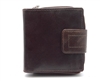 Iris Tyler Genuine Leather, Zippered Wallet, Brown