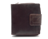 Iris Tyler Genuine Leather, Zippered Wallet, Brown