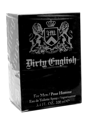 Juicy Couture DIRTY ENGLISH Eau de Toilette for Men  3.4 fl oz