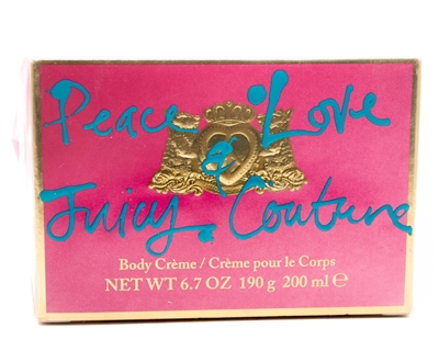 Juicy Couture Peace, Love & Juicy Couture Body Cream 6.7 Oz