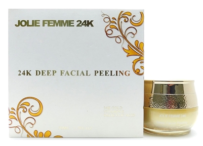 Jolie Femme 24K Deep Facial Peeling  1.7 Fl Oz.