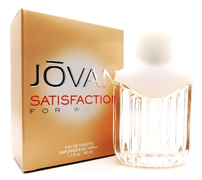 Jovan Satisfaction for Women Eau de Toilette Spray 1.7 Fl Oz.