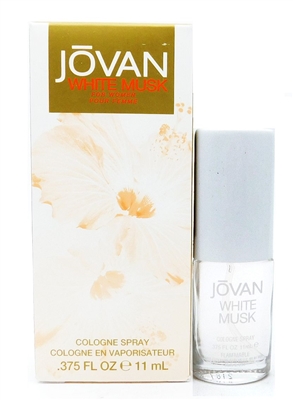 Jovan White Musk for Women Cologne Spray .375 Fl Oz.