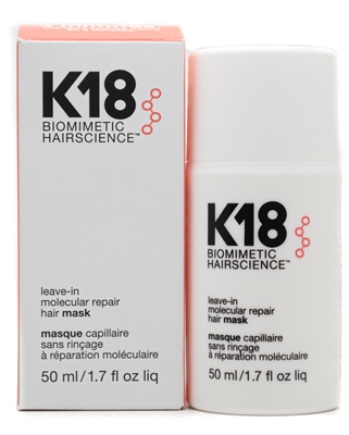 K18 Leave-In Molecular Repair Hair Mask  1.7 fl oz