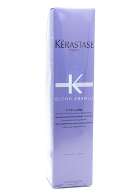 Kerastase Blond Absolu Cicaplasme Universal Fortifying Heat Protecting Serum for lightened or highlighted hair  5.1 fl oz