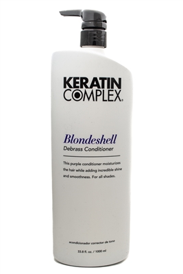 Keratin Complex BLONDESHELL Debrass Conditioner 33.8 fl oz
