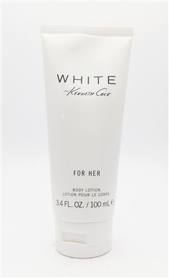 Kenneth Cole WHITE for her Body Lotion 3.4 Fl Oz.