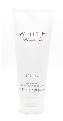 Kenneth Cole WHITE for her Body Wash 3.4 Fl Oz.