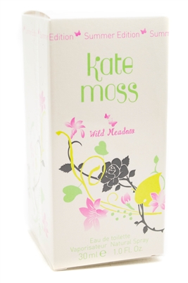 Kate Moss WILD MEADOW Summer Edition Eau De Toilette Natural Spray   1 fl oz